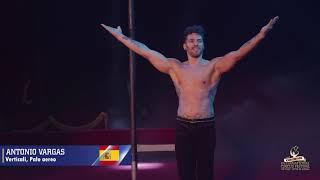 ANTONIO VARGAS (SPAIN, VERTICALS, AERIAL POLE) 23rd Int. Circus Festival of Italy (2022)