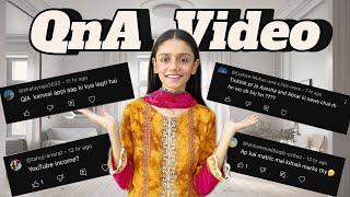 QnA Video On 50k Subscribers || YouTube Income || Ayesha Or Abrar Bhai Ka Kiya Seen Hai