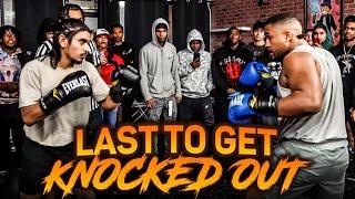 LAST TO GET KNOCKED OUT WINS $1000 SAC VS STOCKTON!