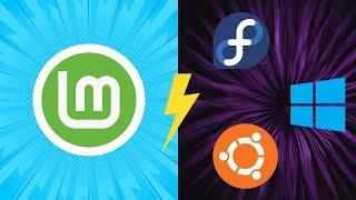 Linux Mint vs Ubuntu vs Fedora vs Windows