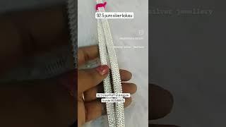 vasanthabala impon jewellery and revathy silver jewellery #jewellery #silverjewllery #silver