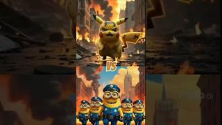 Super Minion vs pokemon and Sonic #shotrs