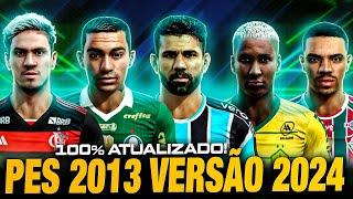 COMO TER o PES 2013 SUPER ATUALIZADO! FACES, UNIFORMES, ESTÁDIOS, GRÁFICOS, TODOS CAMPEONATOS...