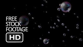 Free Stock Footage - Floating Bubbles