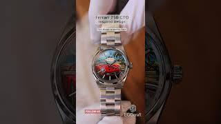 #rolex #ferrari #ferrari250gto #handpainted #handpainteddial #art #customwatch #watch #eggcraft