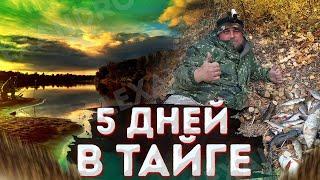 ПЯТЬ ДНЕЙ В ТАЙГЕ, ЖИВЁМ В ПАЛАТКЕ \ РЫБАЛКА НА НАЛИМА \ ПОЛНАЯ ВЕРСИЯ!