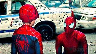 スパイダーマンVSライノ｜ラストシーン | アメイジング・スパイダーマン2 | 映画シーン