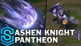 Ashen Knight Pantheon Skin Spotlight - Pre-Release - League of Legends