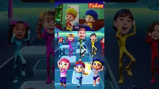 D Billions Nursery Rhymes - Dame Tu Cosita Coffin Dance Song Cover Tiles hop #shorts  #pkxd