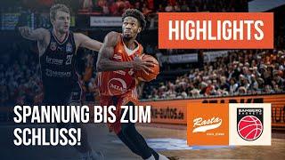 Highlights: RASTA Vechta - Bamberg Baskets (Saison 2024/25)