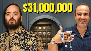 Unpacking Anant Ambani’s $31,000,000+ Vault of Luxury Watches!