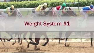 Free Horse Racing Handicapping System that Works | Weight System