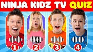 Ninja Kidz TV Quiz! #2 Payton Delu, Bryton, Ashton, Paxton