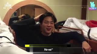 Бон Вояж  5 серия  Пьяненький Чимин Рус. саб  (Zipper) Jimin Drunk LoL