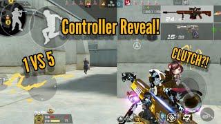 1v5?!| Controller Configuration Reveal| CrossFire Mobile