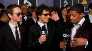 52nd Grammy Awards - Akiva Schaffer and Andy Samberg Interview