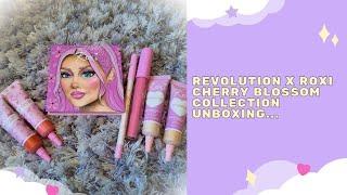 Revolution x Roxi Cherry Blossom Collection Unboxing... 