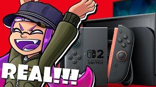 Nintendo 2 Switch TRAILER REACTION!! IT'S REAL