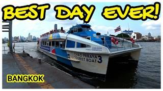 ️Crazy FUN Day EXPLORING Bangkok by River Boat