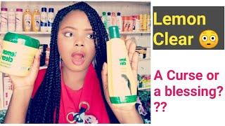 Lemon Clear Lotion and Lemon Clear Plus honest review