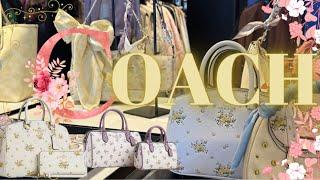 NEW  COACH Floral Print - Floral Applique  @coach #coachbag #coach