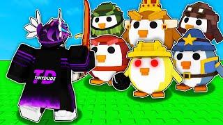 FIRST TEAM To Beat Penguin Survival Classic.. (Roblox Bedwars)