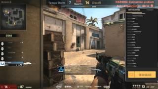 CS:GO - C9 Match DDOS'ed (With Twitch Chat)