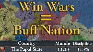 EU4 But winning wars makes you even stronger - AI Only Timelapse