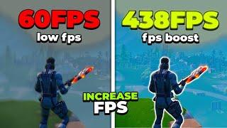 Fortnite Chapter 6 Optimization For Low End PCs - FPS Boost & 0 Delay