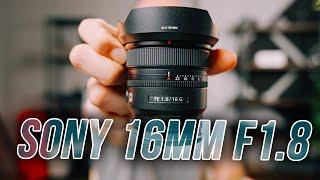 Sony 16mm f1.8 G  Un gran angula compacto, ligero y luminoso