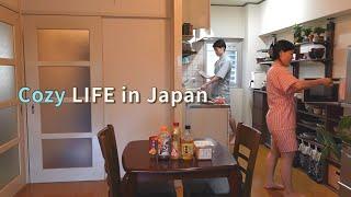 Cozy LIFE in Japan : Buying Groceries, Making Tomato Dipping Noodles