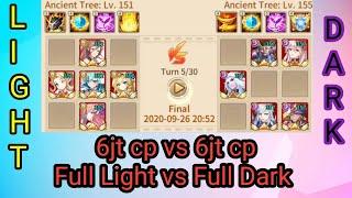 6jt vs 6jt cp Full Light vs Full Dark Array | IDLE LEGENDS