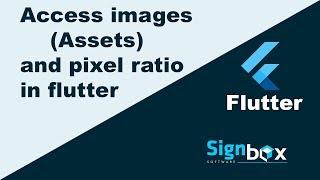 Flutter Tutorial for Beginners 6 | Assets | How to access images in in flutter