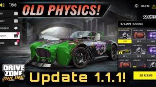 Drive Zone Online: Update 1.1.1| New Seasonal Calendar| Old Physics @DriveZoneOnline @Devils2999