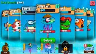 Eatme.io Hungry fish fun game All Fish Игра Аквариумные рыбки