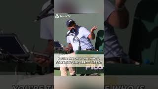 Umpire Carlos Bernardes PERFECTLY Shuts Down Heckler During Kyrgios/Nadal Match! 
