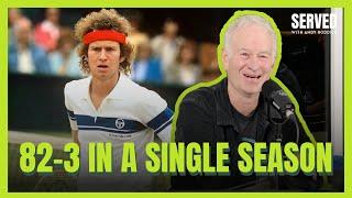 JOHN MCENROE talks HISTORIC CAREER