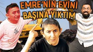 EMRE GÜL'ÜN EVİNİ BAŞINA YIKTIM ÇILDIRDI!!! @emregull