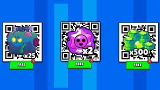 FREE! x2 HYPERCHARGE  STARR DROPS QR CODE! | BRAWL STARS QR CODES 2024  | BRAWL STARS NEW UPDATE