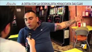 A Ostia con la giornalista minacciata dai clan