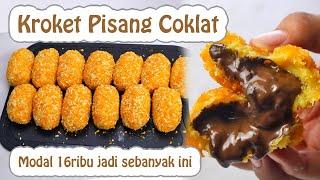 BUATNYA SESIMPLE ITU !! RESEP MUDAH BUAT KROKET PISANG COKLAT LUMER