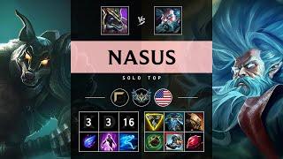 Nasus Top vs Zilean - NA Challenger Patch 25.11
