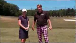 Golf Tip: Staying Centered on a "Stack & Tilt" Swing