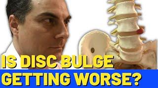 How Do I Know If My Disc Bulge Is Getting Worse? (L4 L5 DISC BULGE) | Dr. Walter Salubro