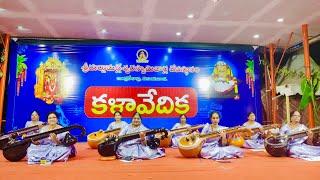 Our Group Veena Programme at Kanaka Durgamma Temple Vijayawada|Durga Mythreyee