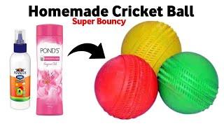 How to make Cricket Ball at home easy | DIY Bouncing Ball | Homemade Cricket Tennis Ball making