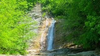 Плесецкие водопады. Красивое видео в 4К .           #gelendzhik #caucasian #водопады