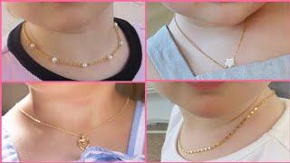 Gold Chain Designs For Baby Girl || Latest Gold Chain design images || New Baby Gold Chain