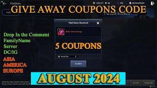 Black Desert Mobile | GIVE AWAY AUGUST 2024