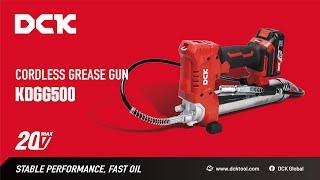 DCK cordless brushless grease gun KDGG500